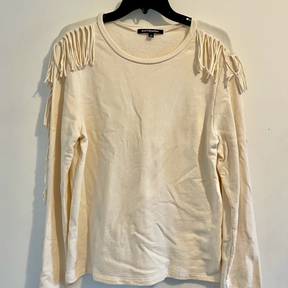 Fringe Kittenish Sweater